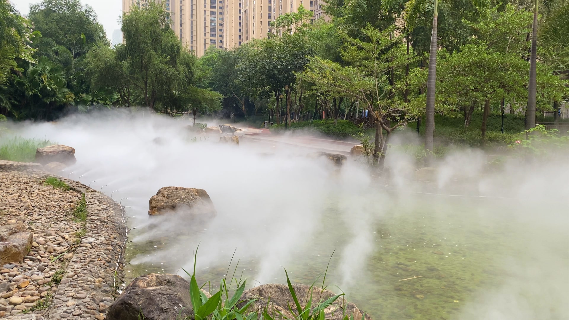景觀(guān)造型噴霧系統(tǒng)解決方案